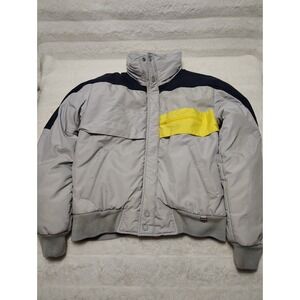 Obermeyer Vintage 90s Color Block Puffer Ski Jacket Men's Size Large Snowboard